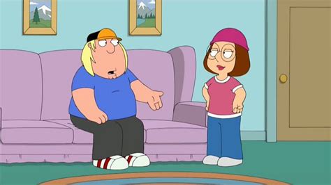 Bbc Three Family Guy Series Chris Cross Meg Blackmails Chris