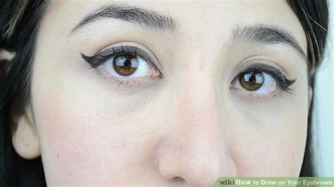 3 Ways To Draw On Your Eyebrows Wikihow