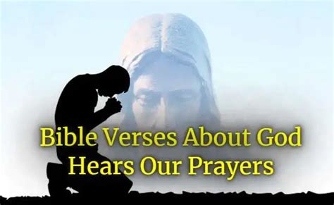 Best 25bible Verses About God Hears Our Prayers Kjv Scripture