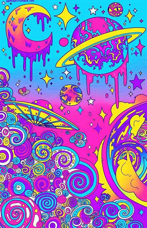 Dont Know The Original Artist In 2020 Psychedelic Drawings Hippie