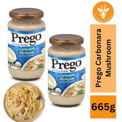 Ready Stock Prego Crabonara Mushroom Pasta Sauce G Shopee Malaysia