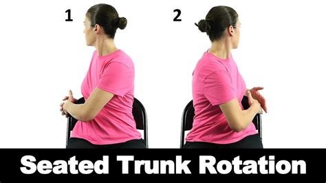 seated trunk rotation ask doctor jo youtube