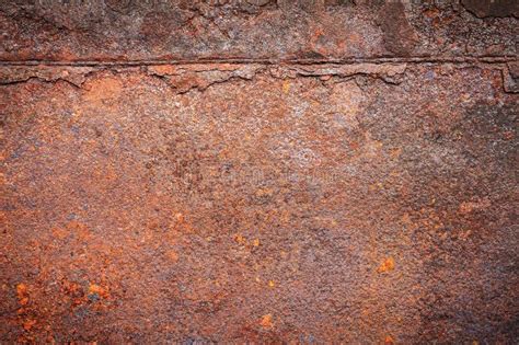 Rusty Metal Texture Background For Interior Exterior Decoration Stock
