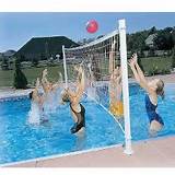 Images of Swimming Pool Volleyball Set