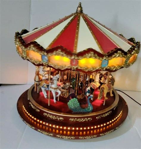 Mr Christmas Marquee Grand Carousel Lightsmusic Works Perfect See