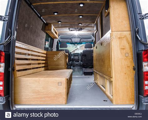 A mercedes benz sprinter van comes in a wide variety of lengths, heights, power trains, options and classes. Interior view of Mercedes-Benz Sprinter Cargo Van 2500, being Stock Photo: 60238994 - Alamy