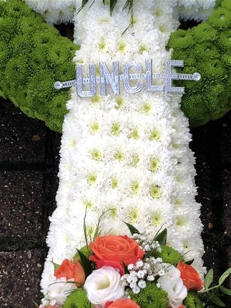 Easter cross with lamb and flower poster template. celtic cross funeral tribute debbie western flowers london