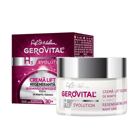 Gerovital H3 Evolution Crema Antiage Intens Restructuranta 50ml Helpnetro
