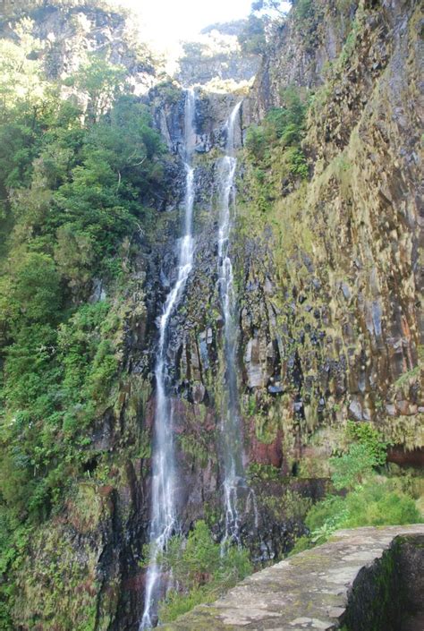 Risco Waterfall Madeira Portugal