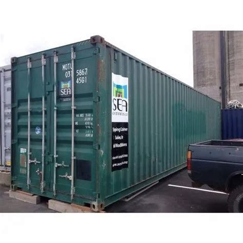Mild Steel Gp Shipping Container Capacity 30 40 Ton At Best Price In Faridabad