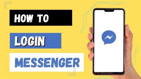 How To Login Facebook Messenger Facebook Messenger App Login Online