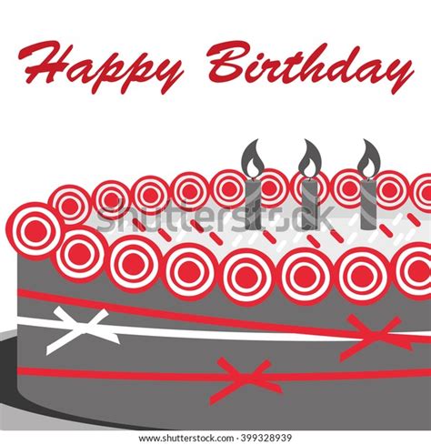 happy birthday card birthday cake colorful stock vector royalty free 399328939 shutterstock