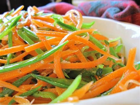 Julienne is merely a way to cut carrots (or other vegetables) into long, thin strips. Julienne of Fresh Snow Peas and Carrots with Lemon Vinaigrette | Carrots side dish, Carrots ...