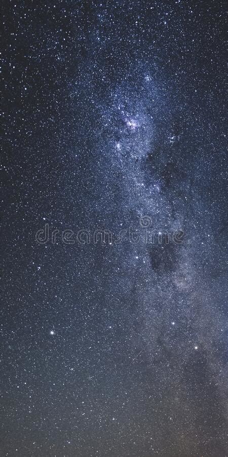 Beautiful Milky Way In The Night Sky Stock Image Image Of Glowing
