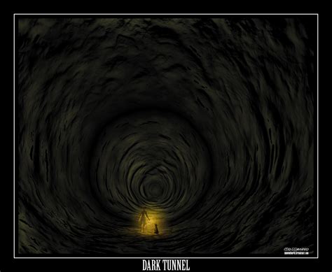 Dark Tunnel By Innovation4d On Deviantart