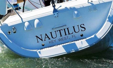 best boat name decals and lettering solutions for your boat