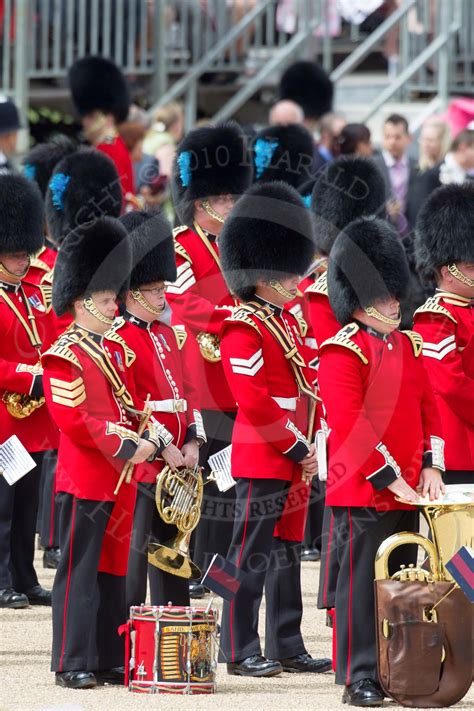 The colours today are trooped in front of the queen troops of the household division (foot guards and household cavalry). Queen's Birthday Parade 2010 - Trooping the Colour Photos ...