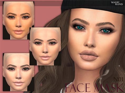 Face Mask N01 By Magichand From Tsr • Sims 4 Downloads