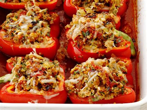 This first easy healthy is for a first kitchen cookbook for the graduate, college student or just married because it packs simple healthy recipes. Ragu-Stuffed Peppers Recipe | Food Network Kitchen | Food ...