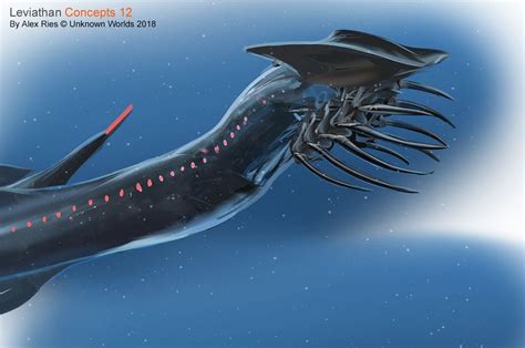 Alex Ries Shadow Leviathan Scary Sea Creatures Subnautica Creatures