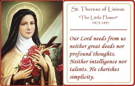 Catholic News World Catholic Quote To Share By St Therese Of Lisieux