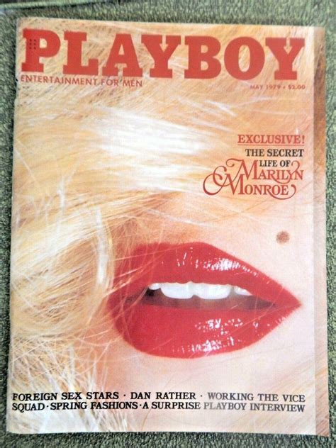 Mavin Playboy Magazine May The Secret Life Of Marilyn Monroe