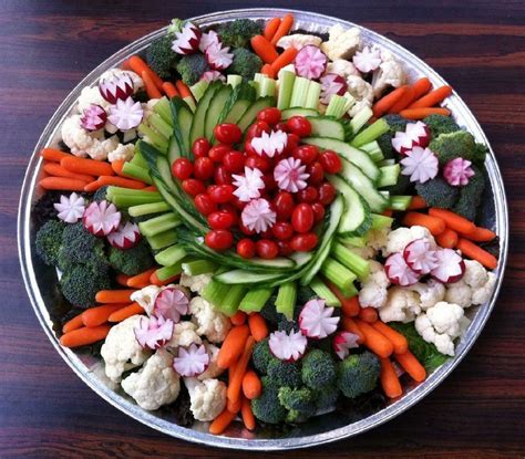 Vegetable Platter Ideas For Parties Veggie Tray Idea Ffc Catering