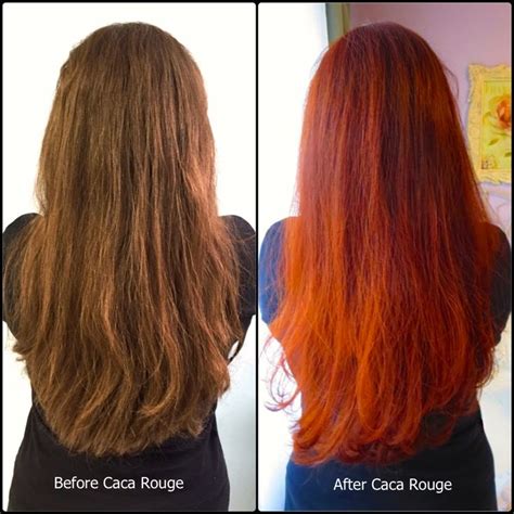 blog with instructions to caca rouge | Hairstyles | Pinterest | My hair