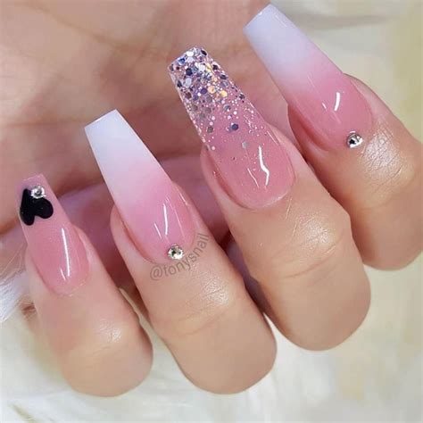 Uñas Bonitas Y Sencillas Largas Uñas Bonitas