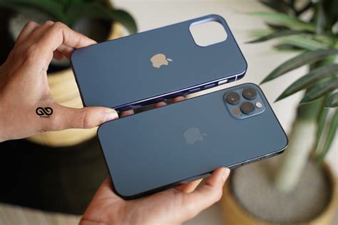 Pacific Blue Soft Glass Finish Case For Iphone 12 Pro Max Starelabs