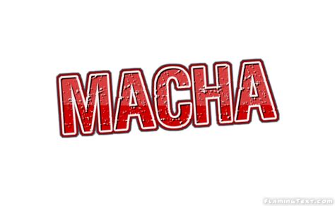 Macha Logo Free Name Design Tool From Flaming Text