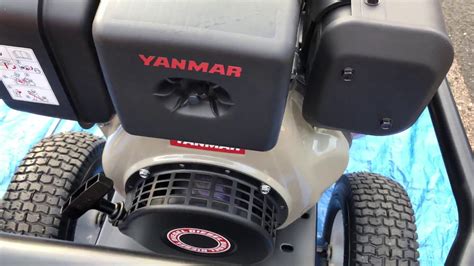 Yanmar L100 Electric Start 200 Bar 15ltrs Belt Drive How To Use And