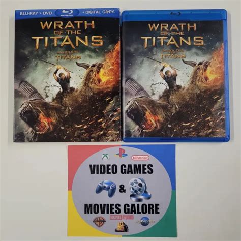 Wrath Of The Titans Blu Raydvd 2 Disc Set Canadian Very Good See