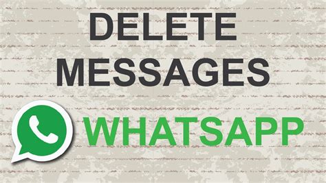 Delete Whatsapp Messages From The Other Persons Phone Sam Drew Takes On