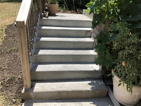 Removal and Replacement of Concrete Steps and Stoop - Shawnee, KS - Hometown