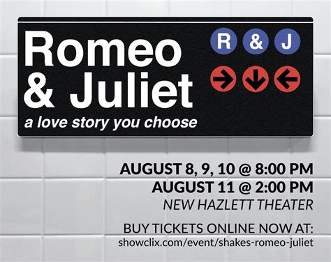 Tickets For Romeo And Juliet In Pittsburgh From Showclix