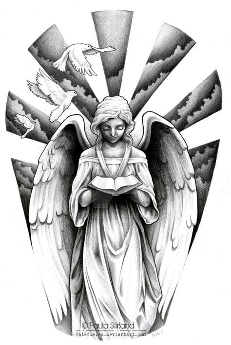 Light Reading Христианские татуировки Религиозные татуировки Ангелы