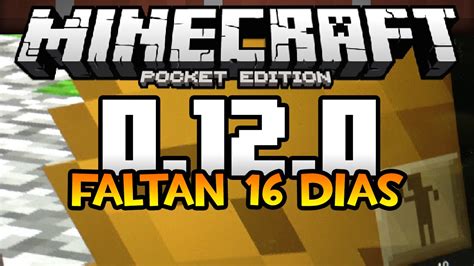 Minecraft Pe Pocket Edition 0120 Cuenta Atrás Faltan 16 Días