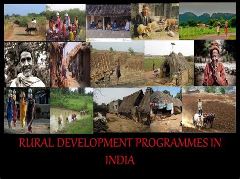 Rural Development Programmes In India