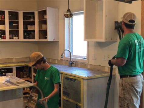 Protect painters provides professional interior and exterior painting and accompanying services to st paul north area homeowners and businesses. White kitchen cabinet painting in Apple Valley - Okeefe ...