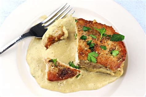 Creamy Garlic Keto Pork Chops Explorer Momma