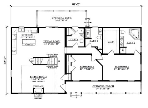 Prefab Cabin Floor Plans Floorplansclick