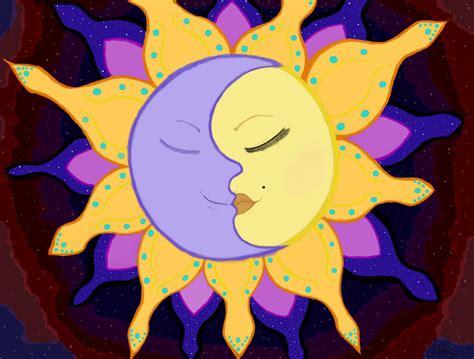 Sun And Moon By Tickle Your Fancy On Deviantart