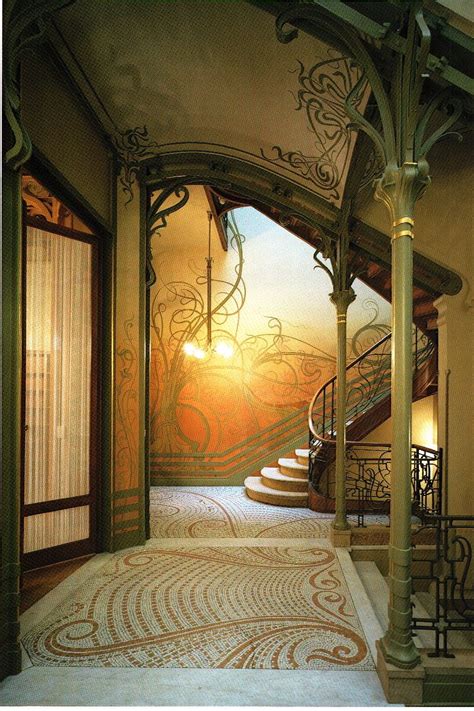 Victor Horta Design Art Nouveau Interior Art Nouveau Architecture