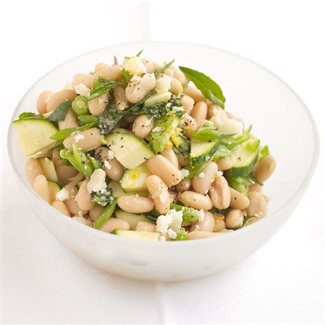 White Beans Add Heartiness While Chopped Zucchini Adds Crunch To This