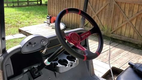 2013 Ezgo Rxv Steering Wheel Adaptor Install Youtube