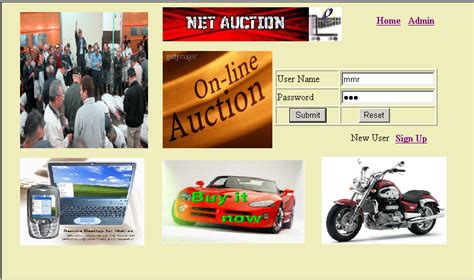 Online Product Auction System Net Project 1000 Projects