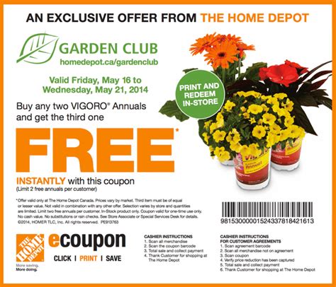 The Home Depot Garden Club Printable Coupons Buy Any Two Vigoro