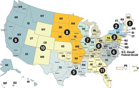 Us Circuit Courts Map