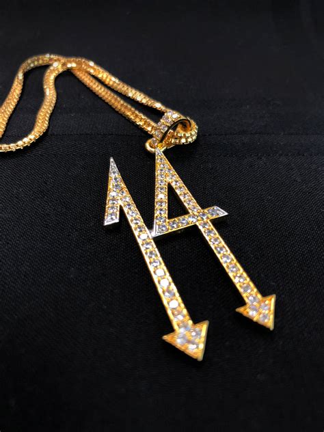 14 Diamond Pendant And Chain Official Trippie Redd Merchandise